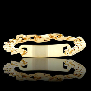 BRACCIALE UOMO CM 20 IN ACCIAIO MM 10