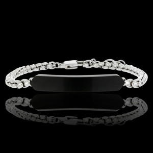 BRACCIALE UOMO CM 19+3 IN ACCIAIO MM 7