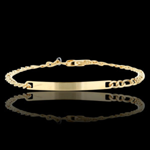 BRACCIALE UOMO CM 21 IN ACCIAIO MM 4