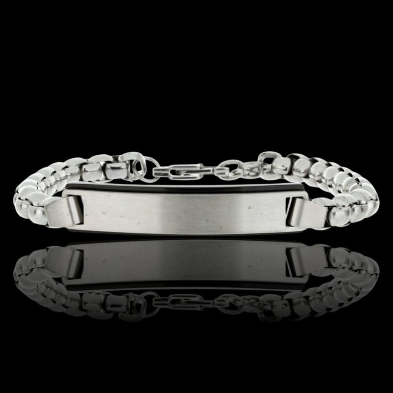 BRACCIALE UOMO CM 20+3 IN ACCIAIO MM 9