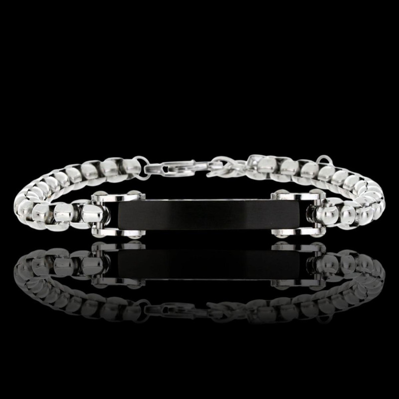 BRACCIALE UOMO CM 19+3 IN ACCIAIO MM 5