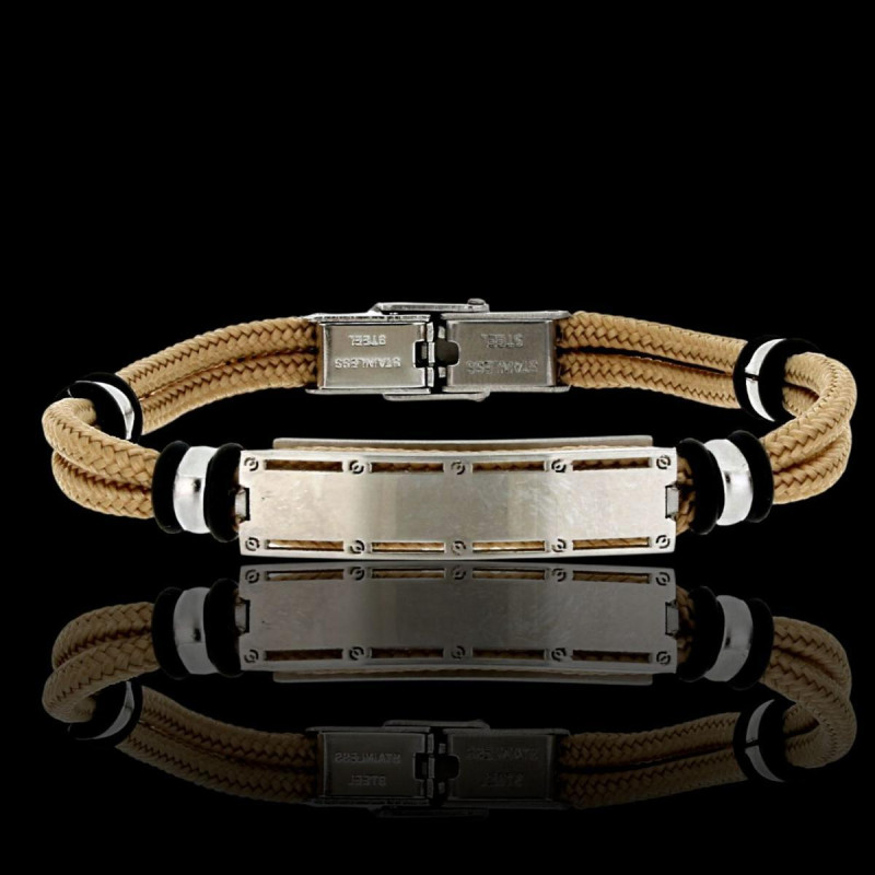 BRACCIALE UOMO CM 20 IN ACCIAIO