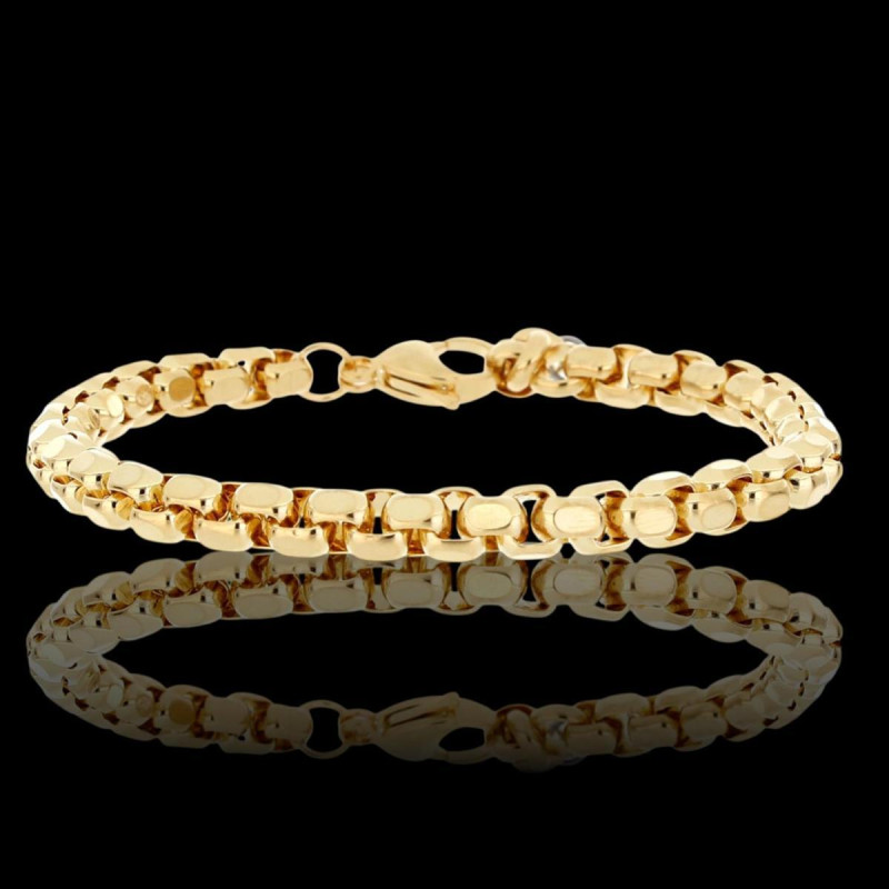 BRACCIALE UOMO CM 20+2 IN ACCIAIO