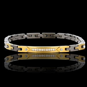 BRACCIALE CM 21 UOMO IN ACCIAIO