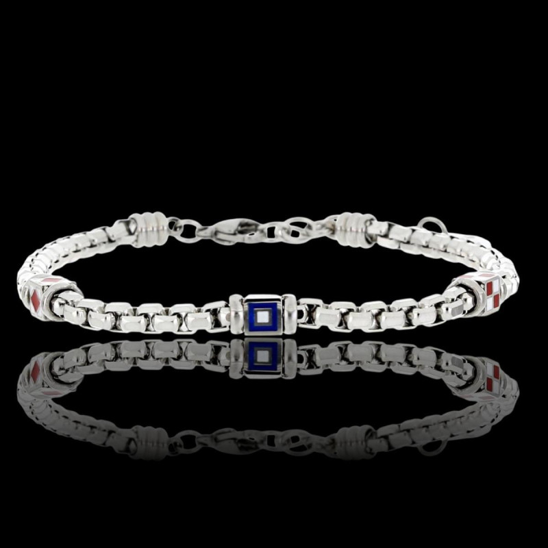 BRACCIALE UOMO CM 20+3 IN ACCIAIO