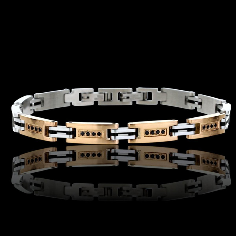 BRACCIALE CM 21 UOMO IN ACCIAIO