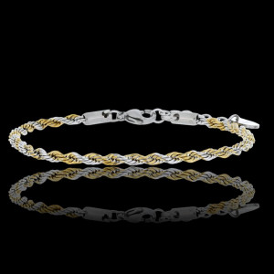 BRACCIALE UOMO CM 18+3 IN ACCIAIO MM 3