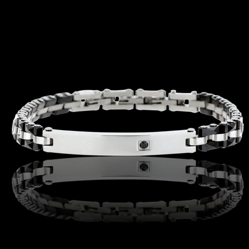 BRACCIALE CM 21 UOMO IN ACCIAIO