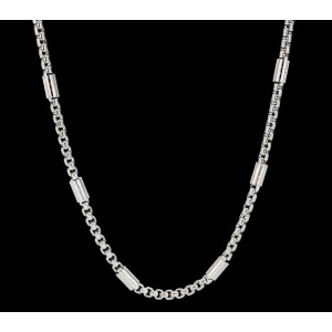 COLLANA UOMO CM 50 IN ACCIAIO