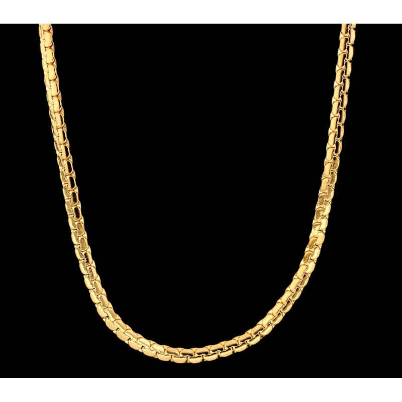 COLLANA UOMO CM 50 IN ACCIAIO MM 5