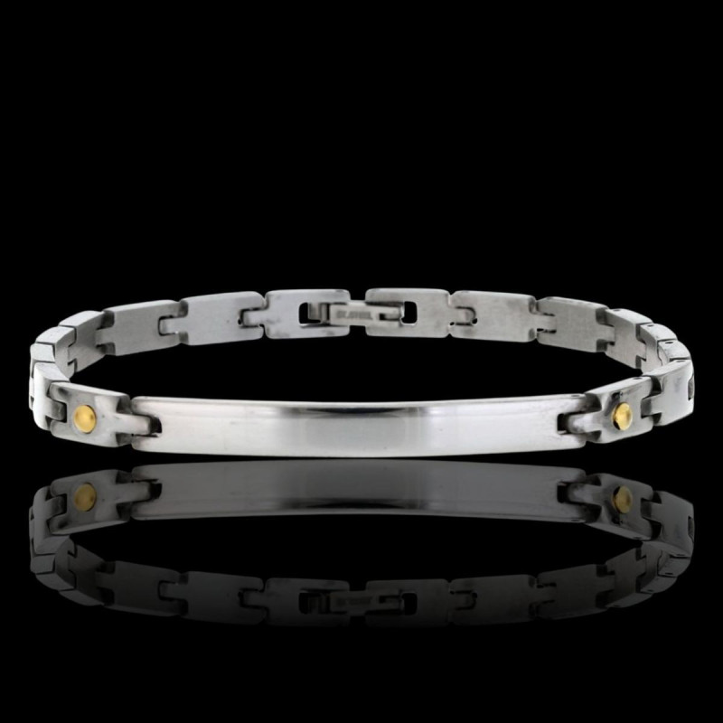 BRACCIALE UOMO IN ACCIAIO