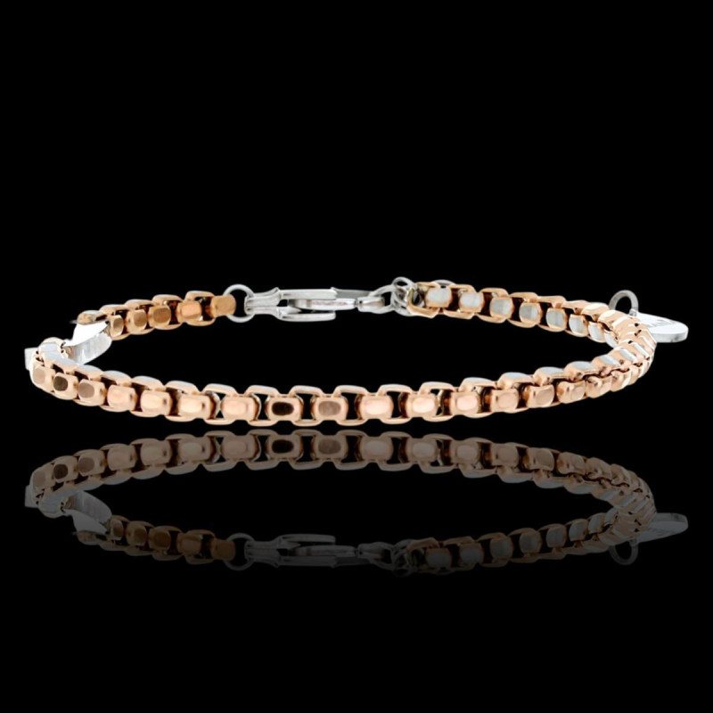 BRACCIALE UOMO CM 18+3 IN ACCIAIO