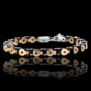 BRACCIALE UOMO CM 18+2 IN ACCIAIO