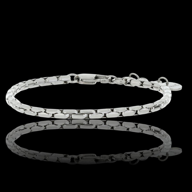 BRACCIALE UOMO CM 18+3 IN ACCIAIO