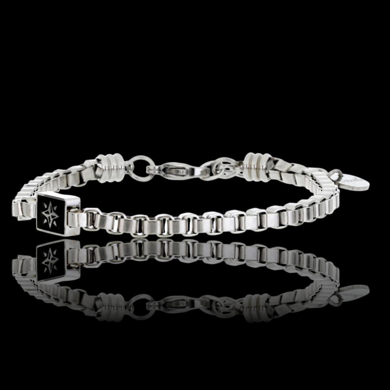 BRACCIALE UOMO CM 19+3 IN ACCIAIO