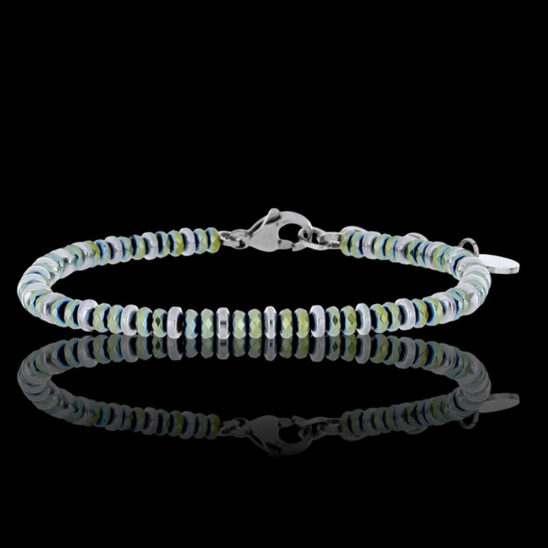 BRACCIALE UOMO CM 20+3 IN ACCIAIO