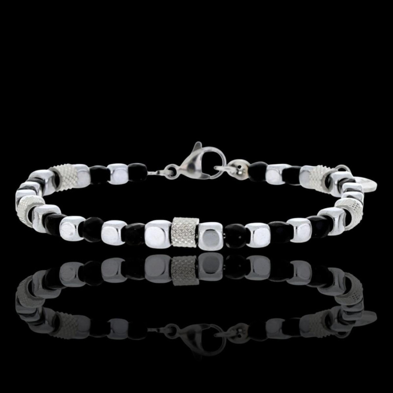 BRACCIALE UOMO CM 20+3 IN ACCIAIO