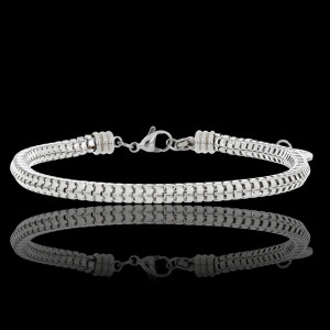 BRACCIALE UOMO CM 21+3 IN ACCIAIO