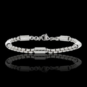 BRACCIALE UOMO CM 20+3 IN ACCIAIO