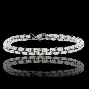 BRACCIALE UOMO CM 20+3 IN ACCIAIO MM 6