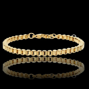 BRACCIALE UOMO CM 20+3 IN ACCIAIO