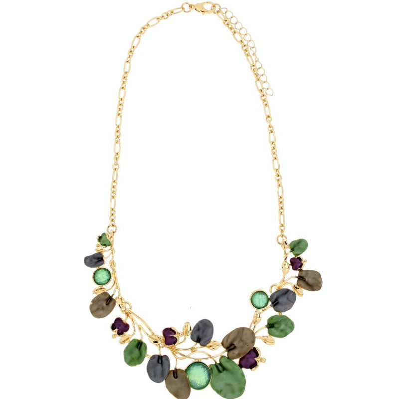 COLLANA ARMONIA CM 42+5 IN OTTONE