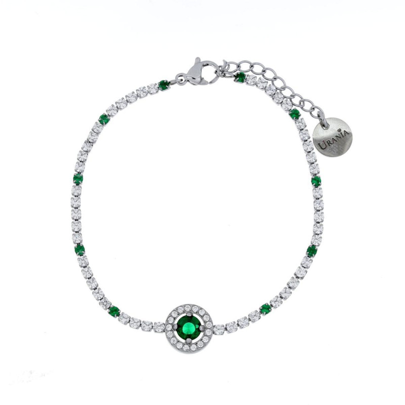 BRACCIALE "INCANTO" TONDO CM 16+3 IN ACCIAIO