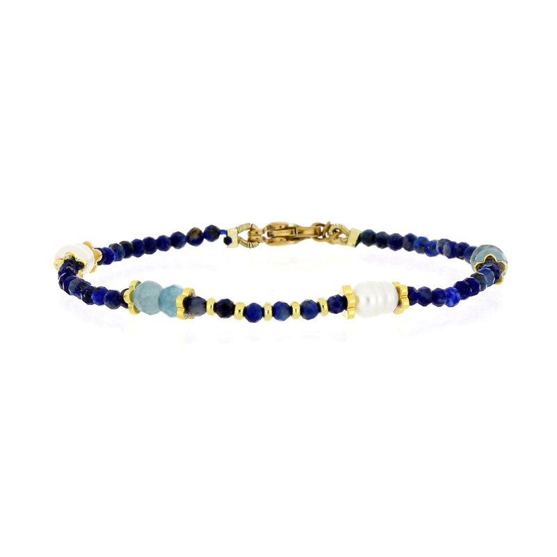 BRACCIALE "TROPEA" CM 17+3 IN ACCIAIO