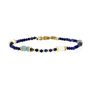 BRACCIALE "TROPEA" CM 17+3 IN ACCIAIO