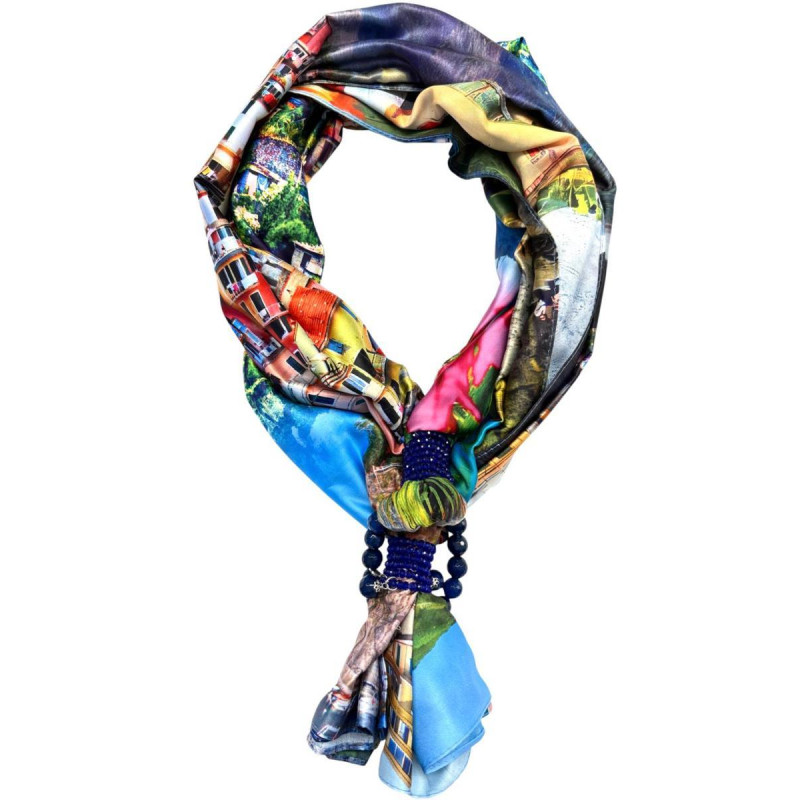 FOULARD GIOIELLO IN SETA