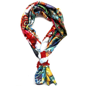 FOULARD GIOIELLO IN SETA
