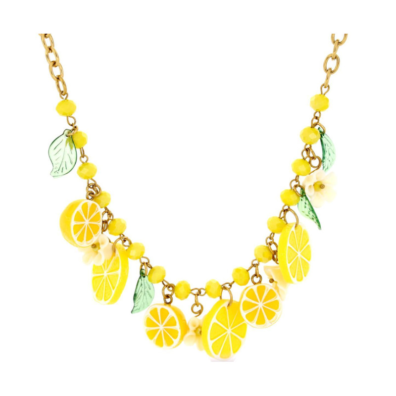 COLLANA "AMALFI" CM 43+6 IN ACCIAIO