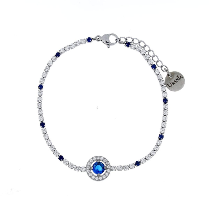 BRACCIALE "INCANTO" TONDO 17+3 IN ACCIAIO