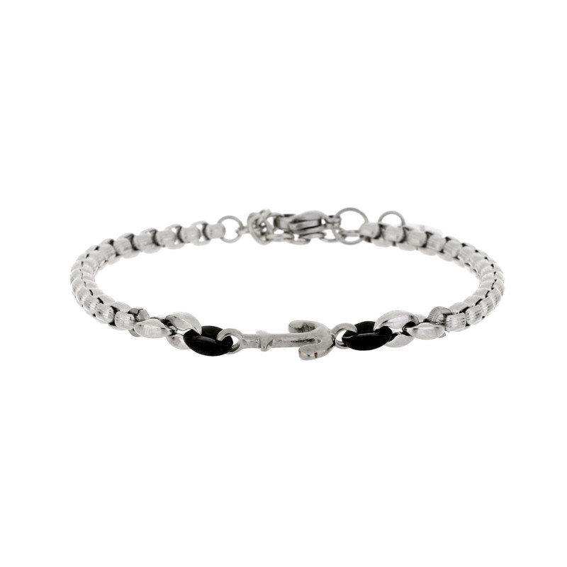 BRACCIALE UOMO CM 19+2 IN ACCIAIO