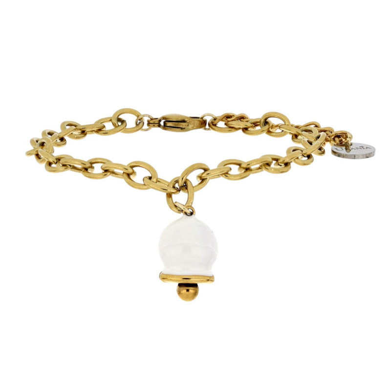 BRACCIALE BELLS CM 16+3 BELLS IN ACCIAIO MM 13