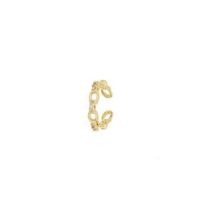 ORECCHINI EAR CUFF IN OTTONE