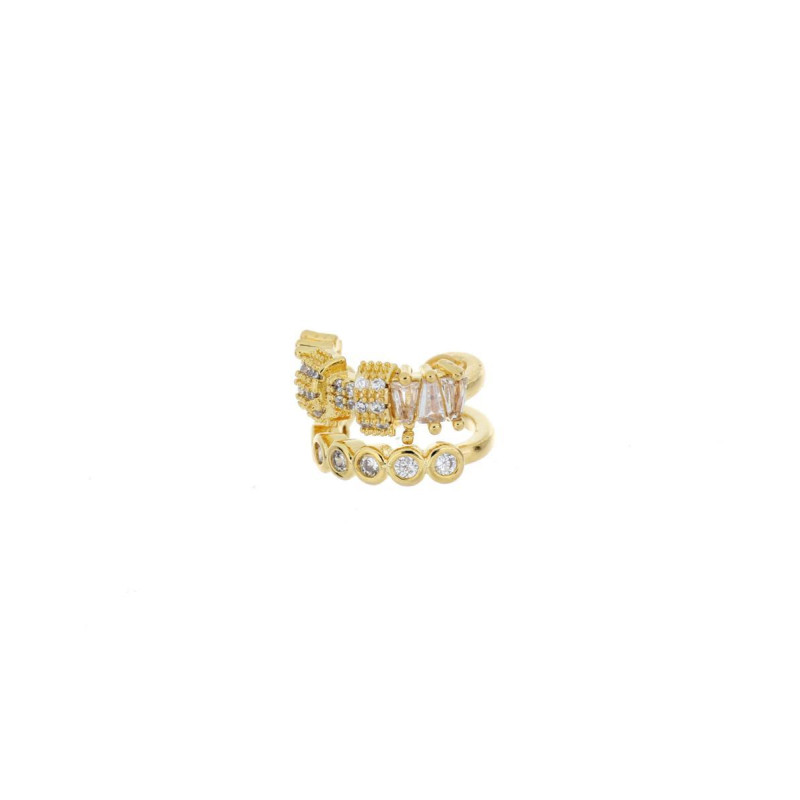 ORECCHINI EAR CUFF IN OTTONE