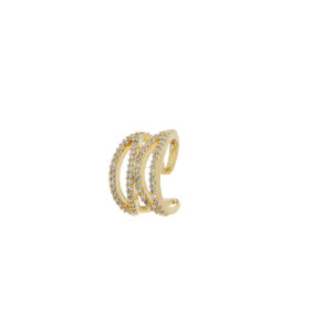 ORECCHINI EAR CUFF IN OTTONE
