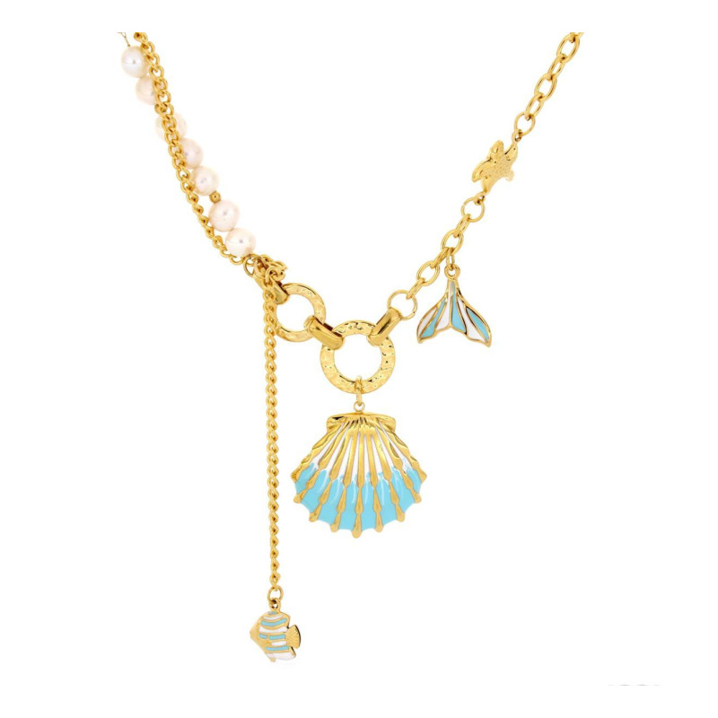 COLLANA CARAIBI IN ACCIAIO