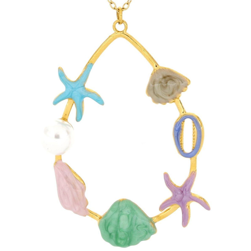 PENDENTE CARAIBI IN ACCIAIO