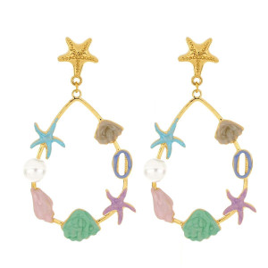 ORECCHINI CARAIBI IN ACCIAIO