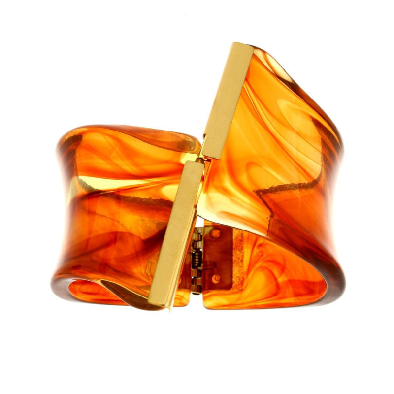 BRACCIALE VENERE IN OTTONE