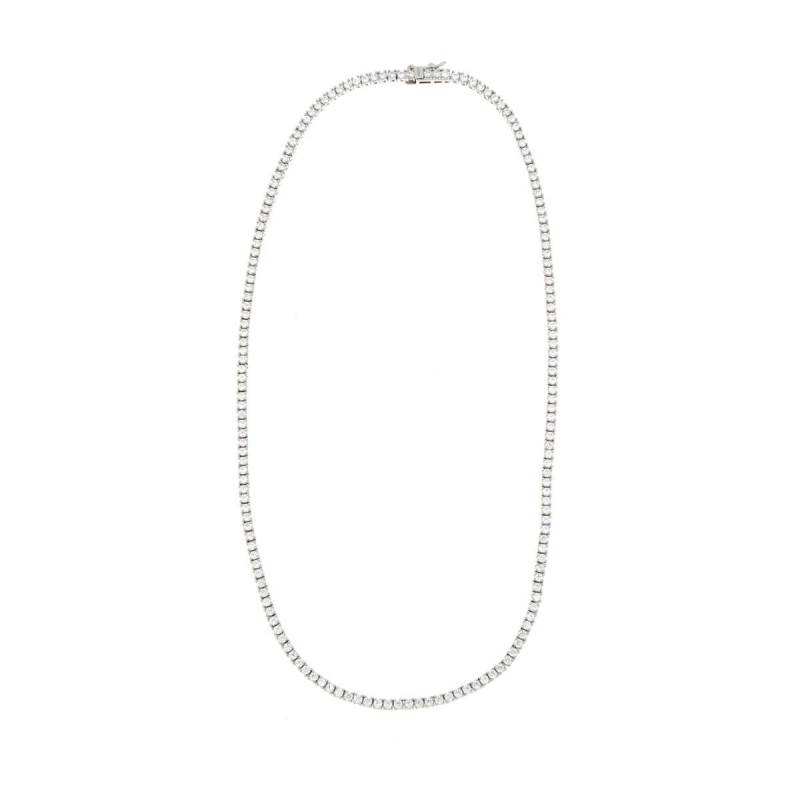 COLLANA TENNIS MM 2 E CM 40 IN OTTONE