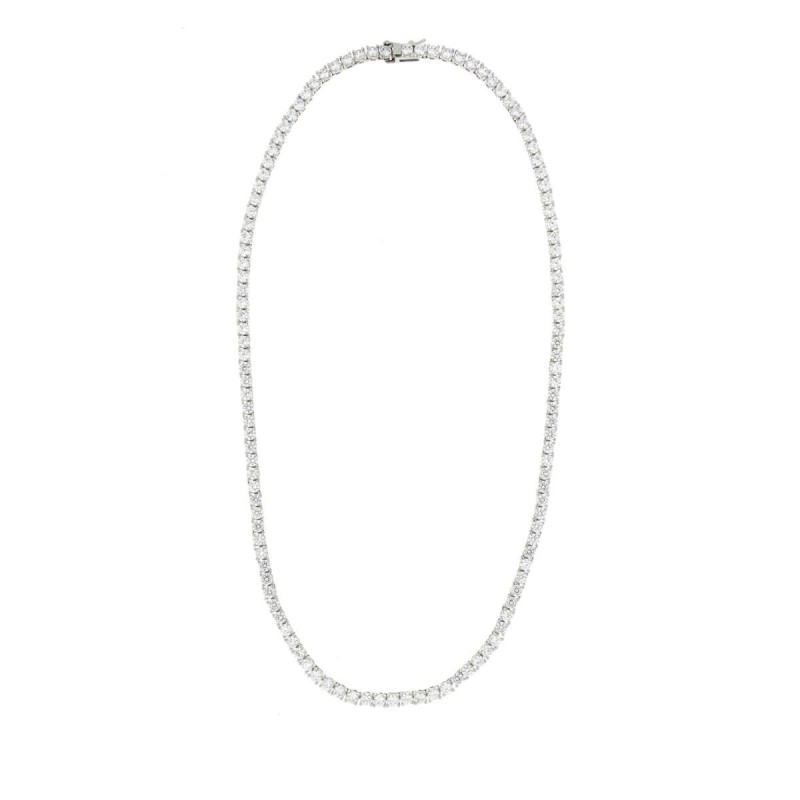 COLLANA TENNIS MM 3 E CM 45 IN OTTONE