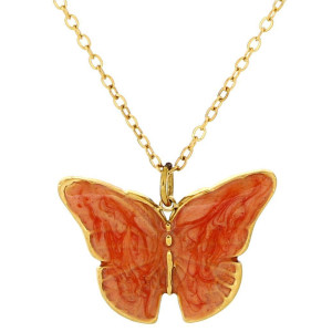 PENDENTE "ADANA" FARFALLA IN ACCIAIO