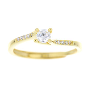 ANELLO PUNTI LUCE MM 4 IN ARGENTO 925