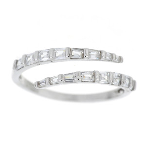 ANELLO PUNTI LUCE MM 2 IN ARGENTO 925