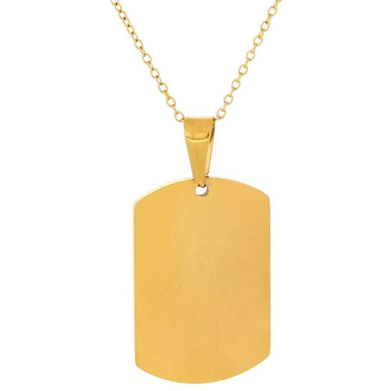 COLLANA PERSONALIZZABILE IN ACCIAIO