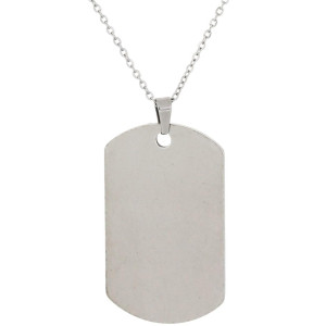 COLLANA PERSONALIZZABILE IN ACCIAIO