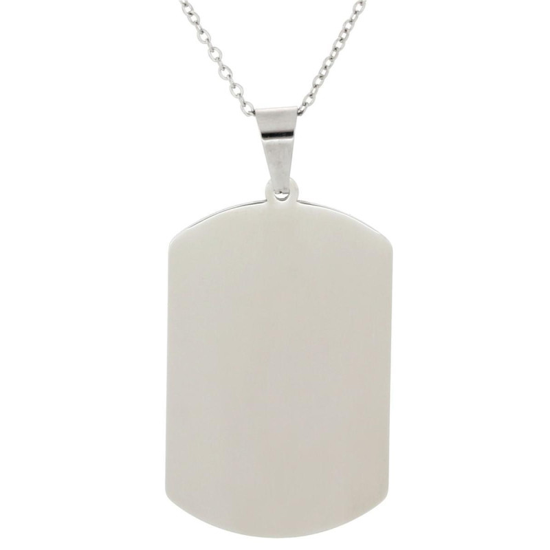 COLLANA PERSONALIZZABILE IN ACCIAIO